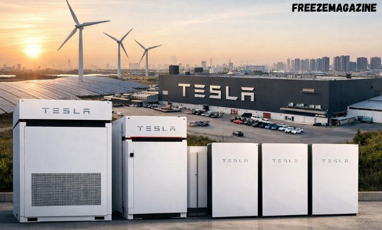 Tesla China Battery Project Renewable